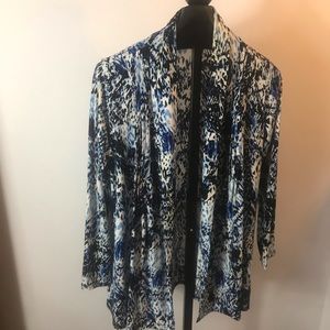 Premise Blue & White Open Front